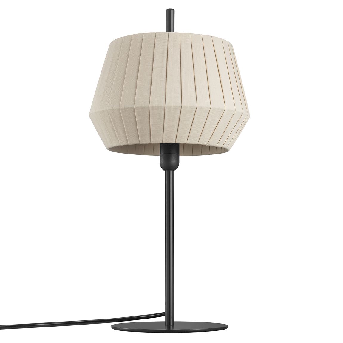 Dicte Tischlampe E14 Beige - Voelpe