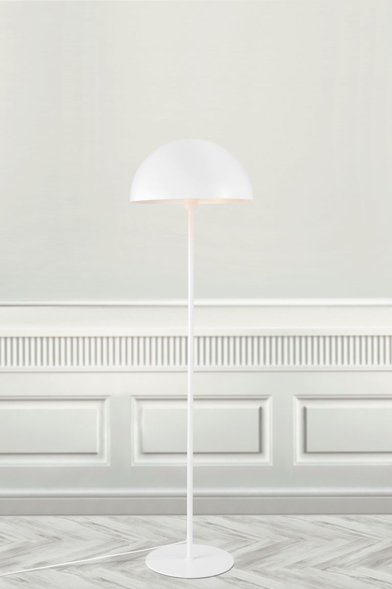 Ellen Stehlampe Leselampe Ø 40 cm Weiß