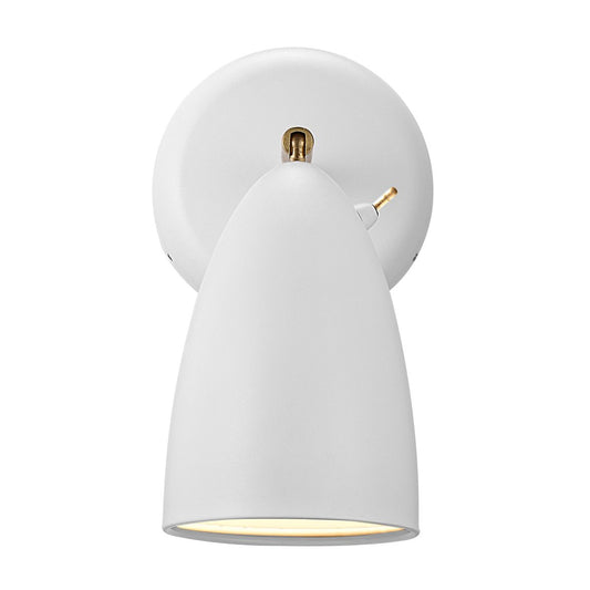 Nexus Wandlampe Leselampe Ø 10 cm Weiß