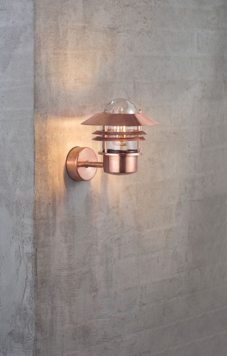 Blokhus Up Wandlampe E27 Kupfer