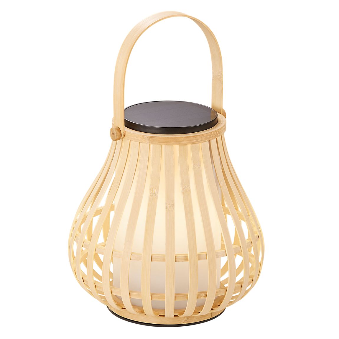 Leo To-Go LED-Lampe Ø 29,9 cm Holz/Natur