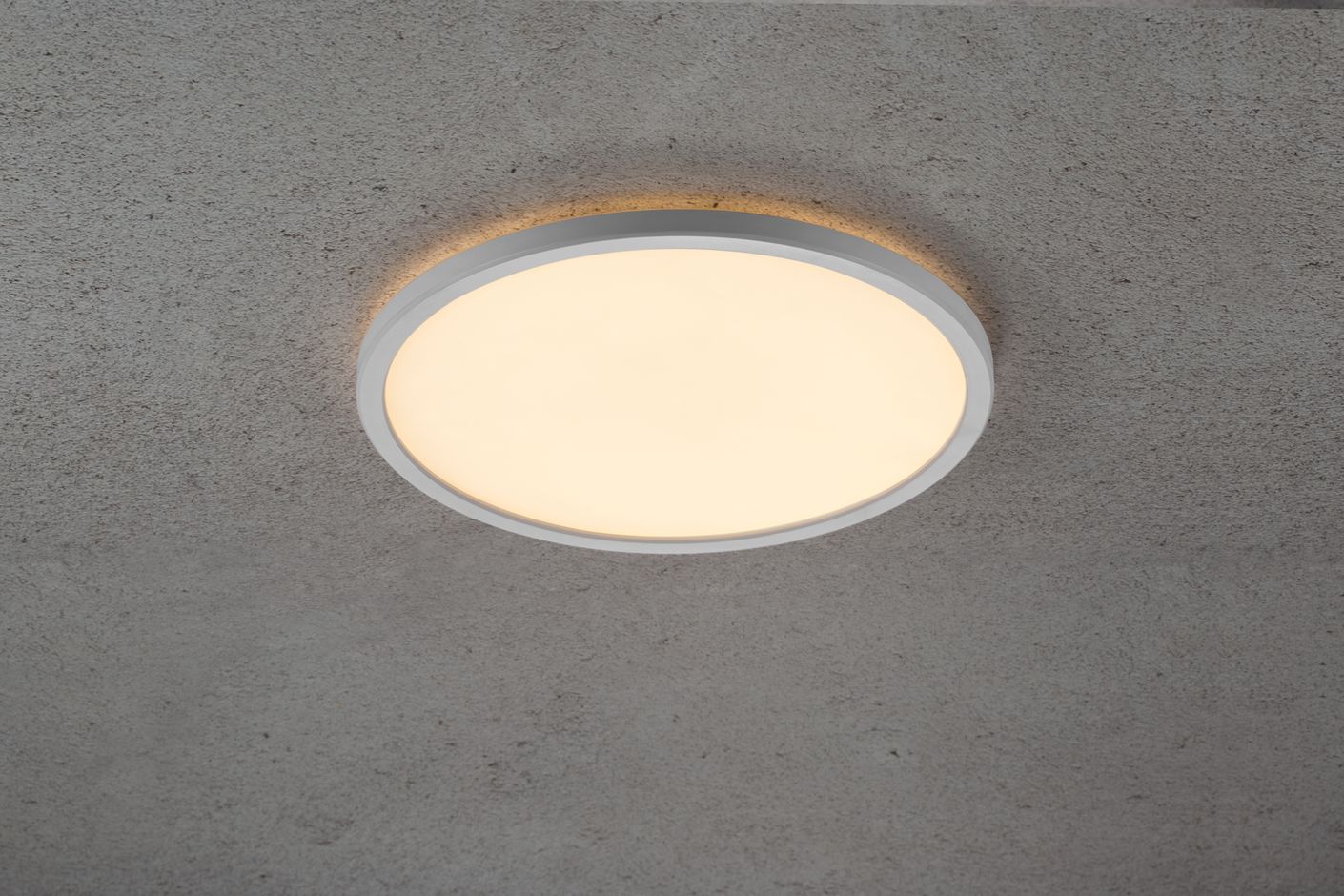 Oja Deckenlampe Ø 29,4 cm mit 3 Stufen Moodmaker Dimmer Weiß