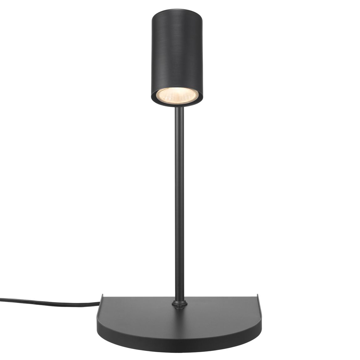 Cody Tischlampe Nachttischlampe Ø 6 cm Schwarz - Voelpe