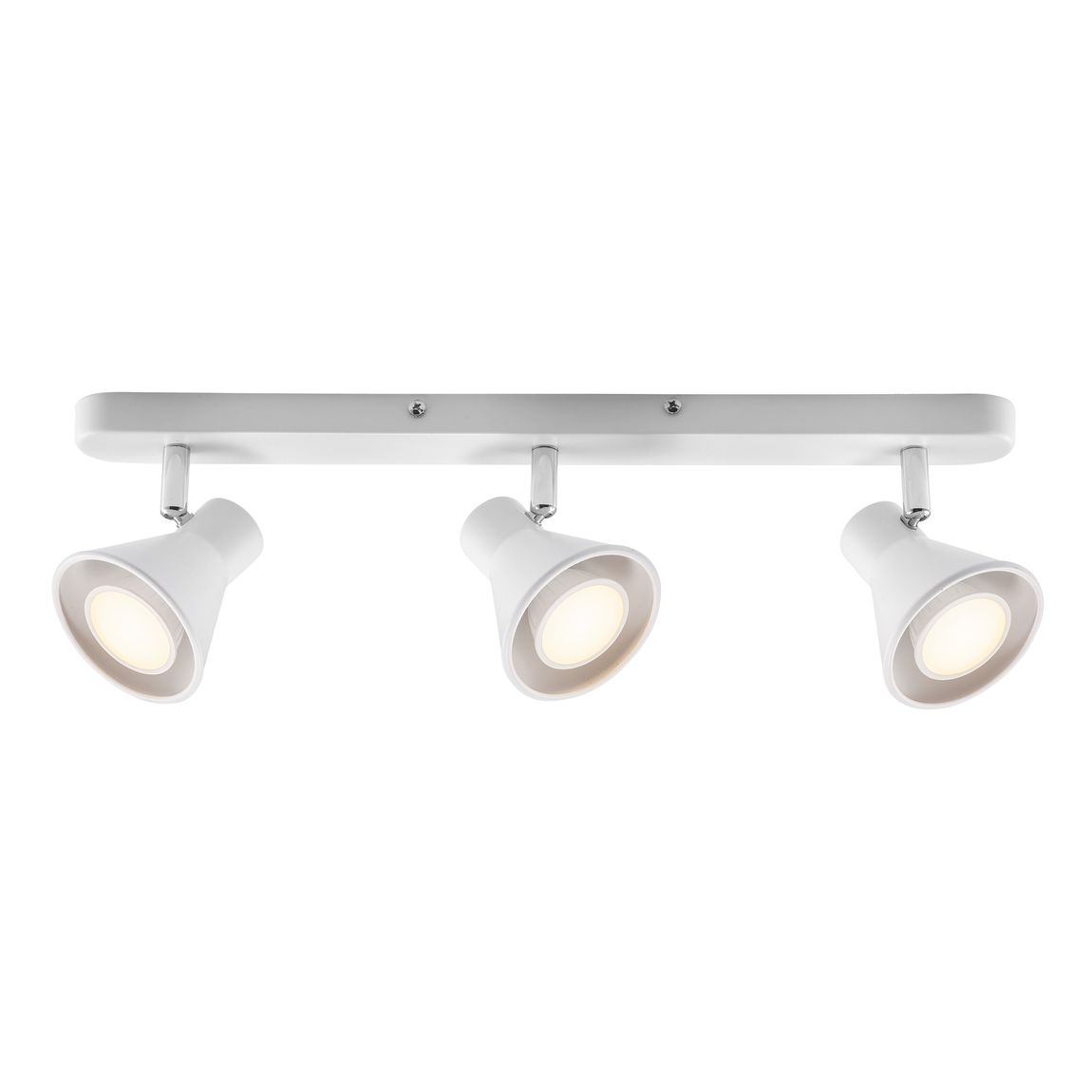 Eik 3er-Spot Ø 8,6 cm Deckenlampe Weiß - Voelpe