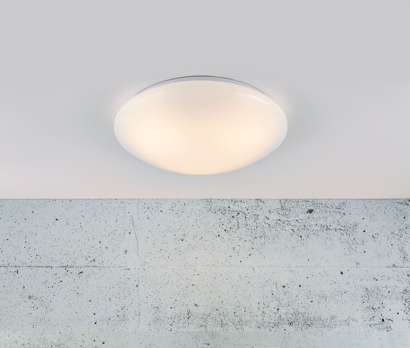 Montone Deckenlampe Ø 30 cm Weiß - Voelpe