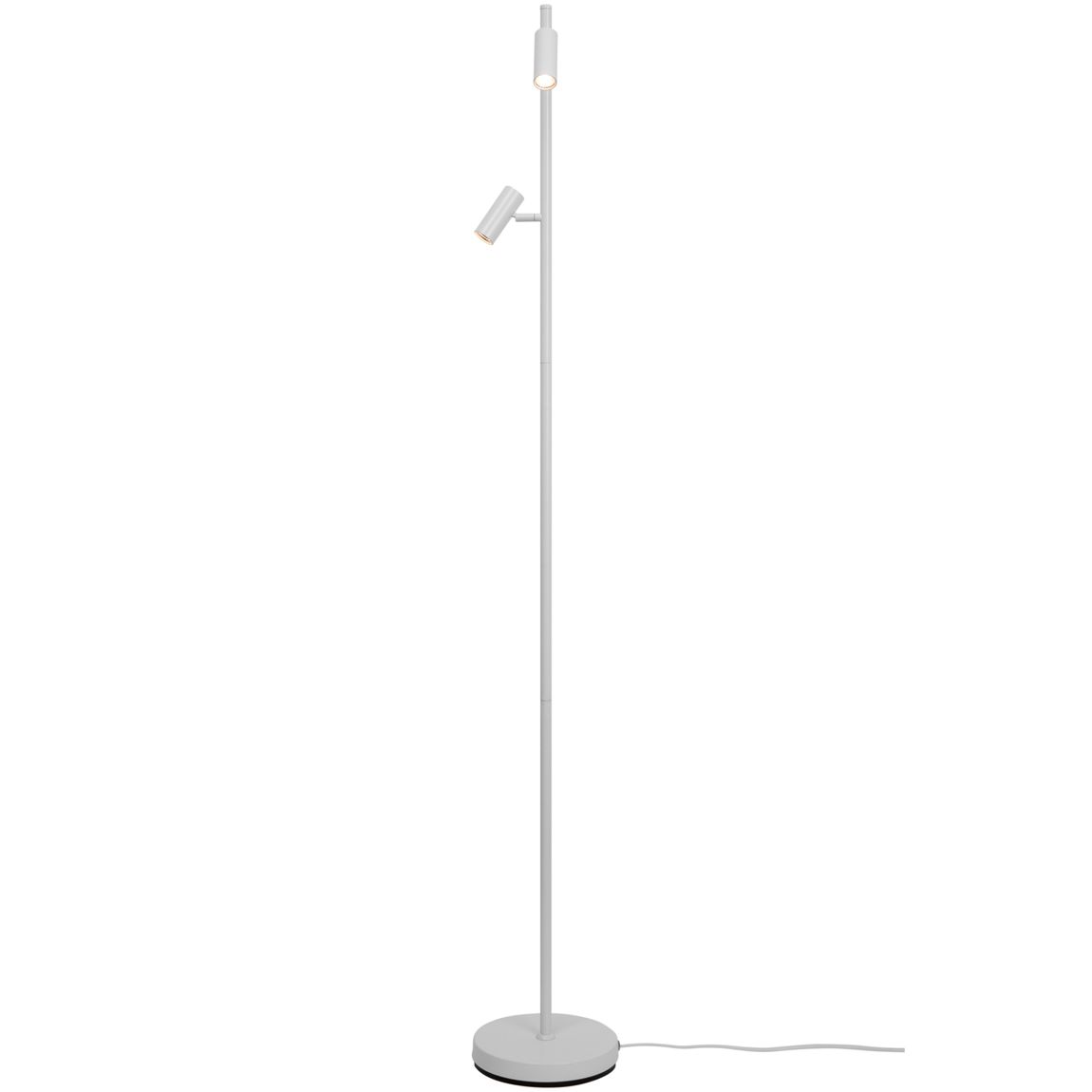 Omari Stehlampe Leselampe Ø 3 cm Weiß - Voelpe