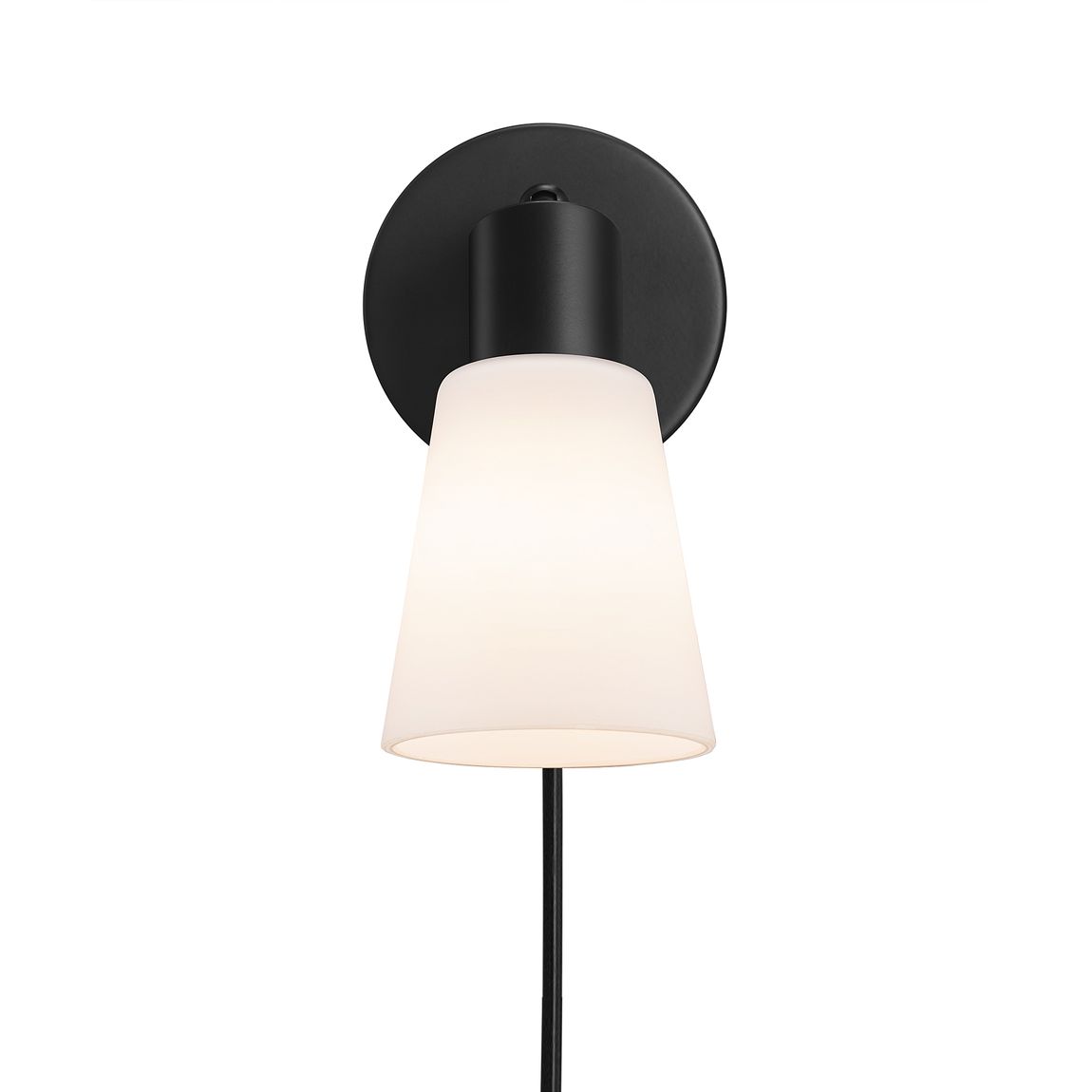 Cole Wandlampe E14 Schwarz