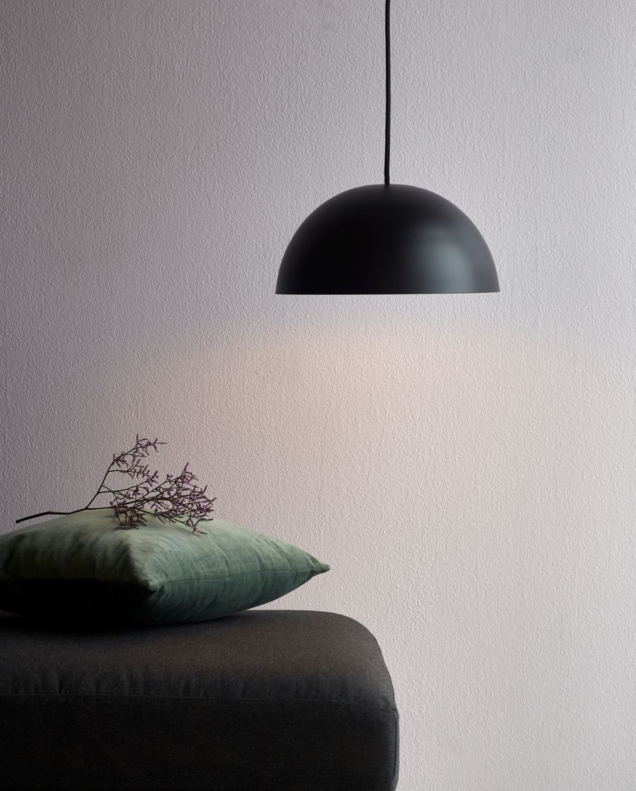 Ellen Hängelampe Ø 30 cm Schwarz