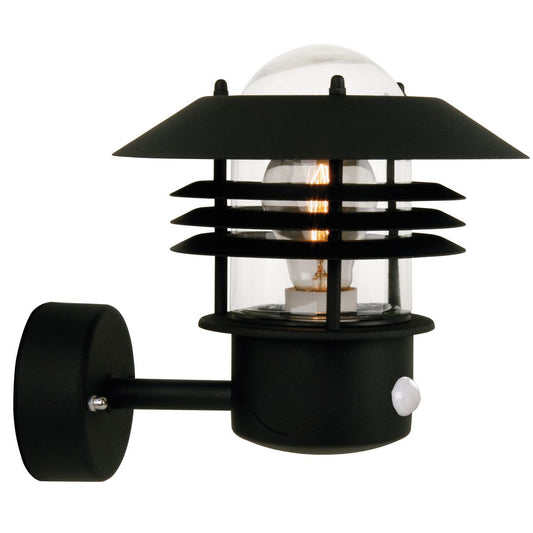 Vejers Wandlampe E27 Schwarz - Voelpe