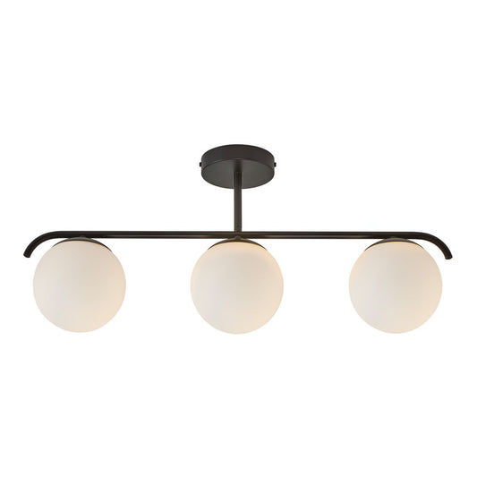 Grant Deckenlampe Ø 12 cm Schwarz / Weiß