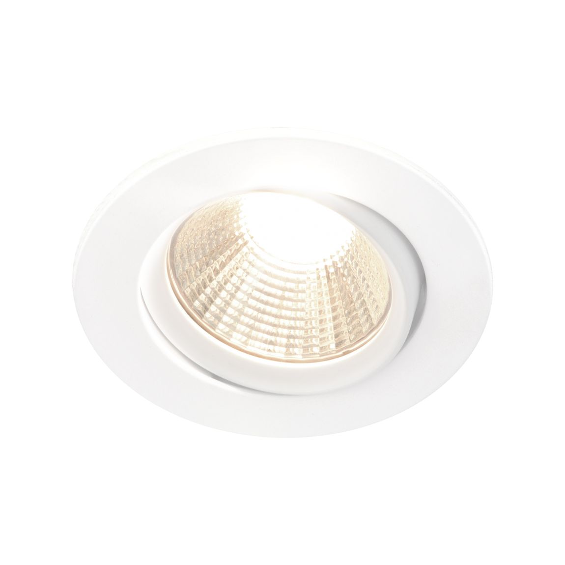 Dorado LED Einbauspot Ø 7,2 cm 3er-Set Verstellbar Weiß - Voelpe