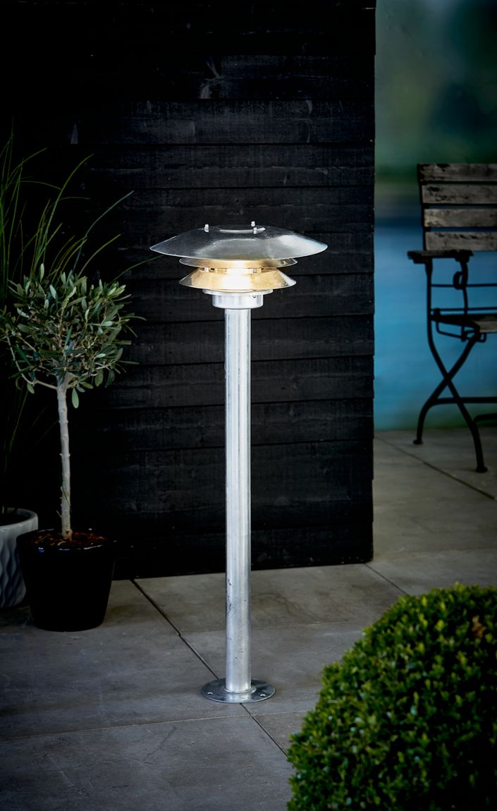 Veno Stehlampe Outdoor E27 Verzinkt - Voelpe