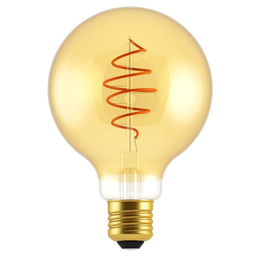 Glühbirne G125 E27 250lm Dimmbar Gold 5 Watt