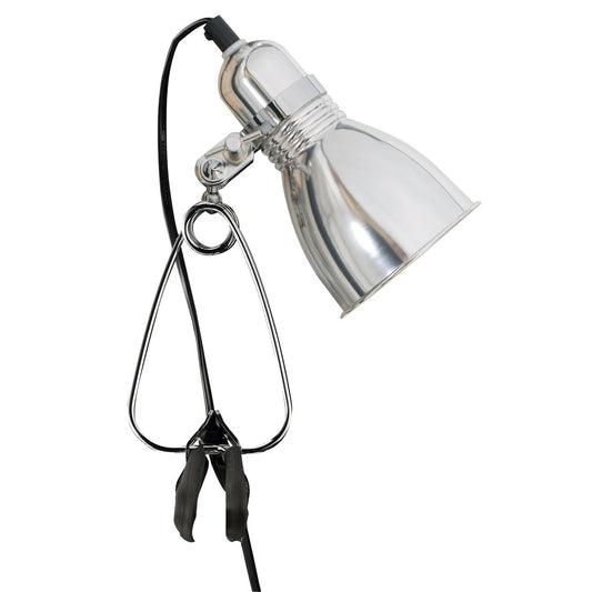Photo Klemmlampe Ø 9,5 cm Nachttischlampe Leselampe Silber