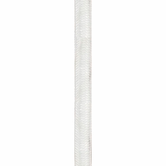 Stoffkabel 4m Weiß