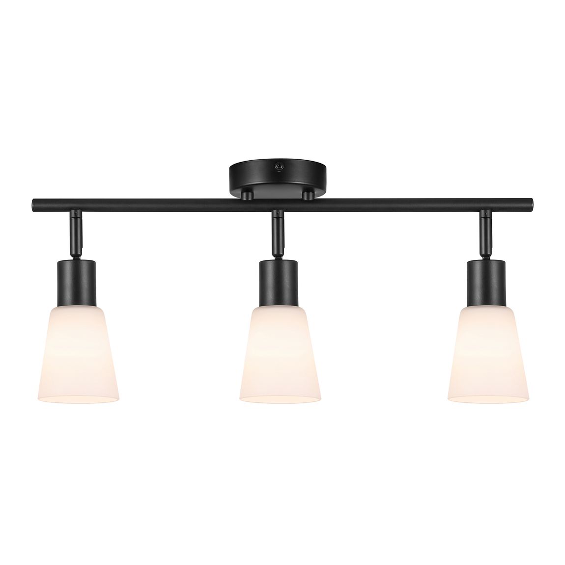 Cole Deckenlampe 3 verstellbare Spots Ø 8 cm Schwarz