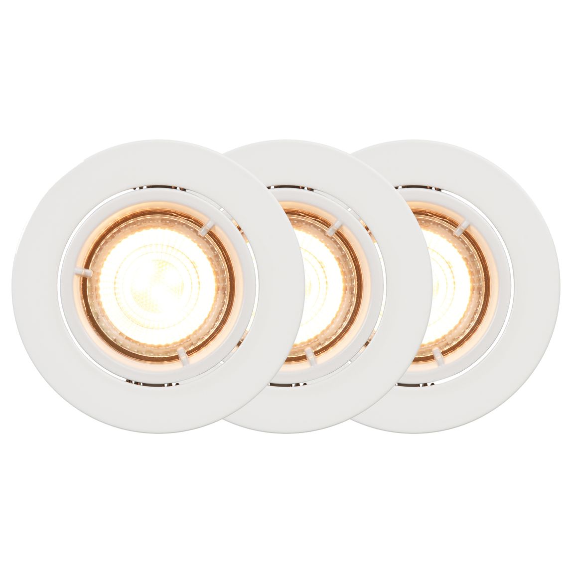 Carina Smart LED Einbauspot 3er-Set Weiß - Voelpe