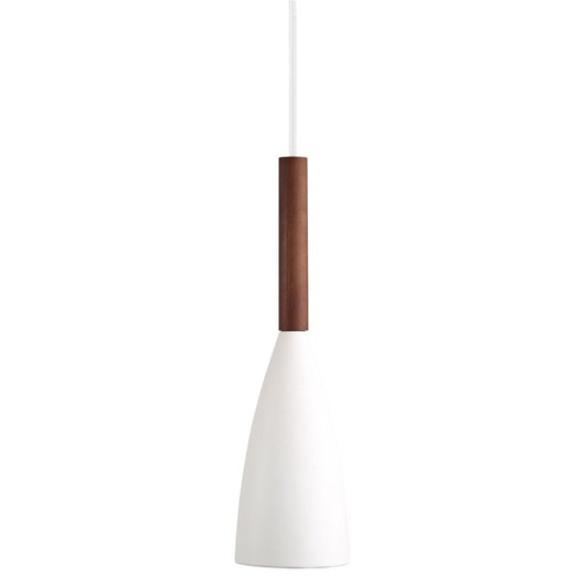Pure Pendellampe Hängelampe Ø 10 cm Weiß/Holz