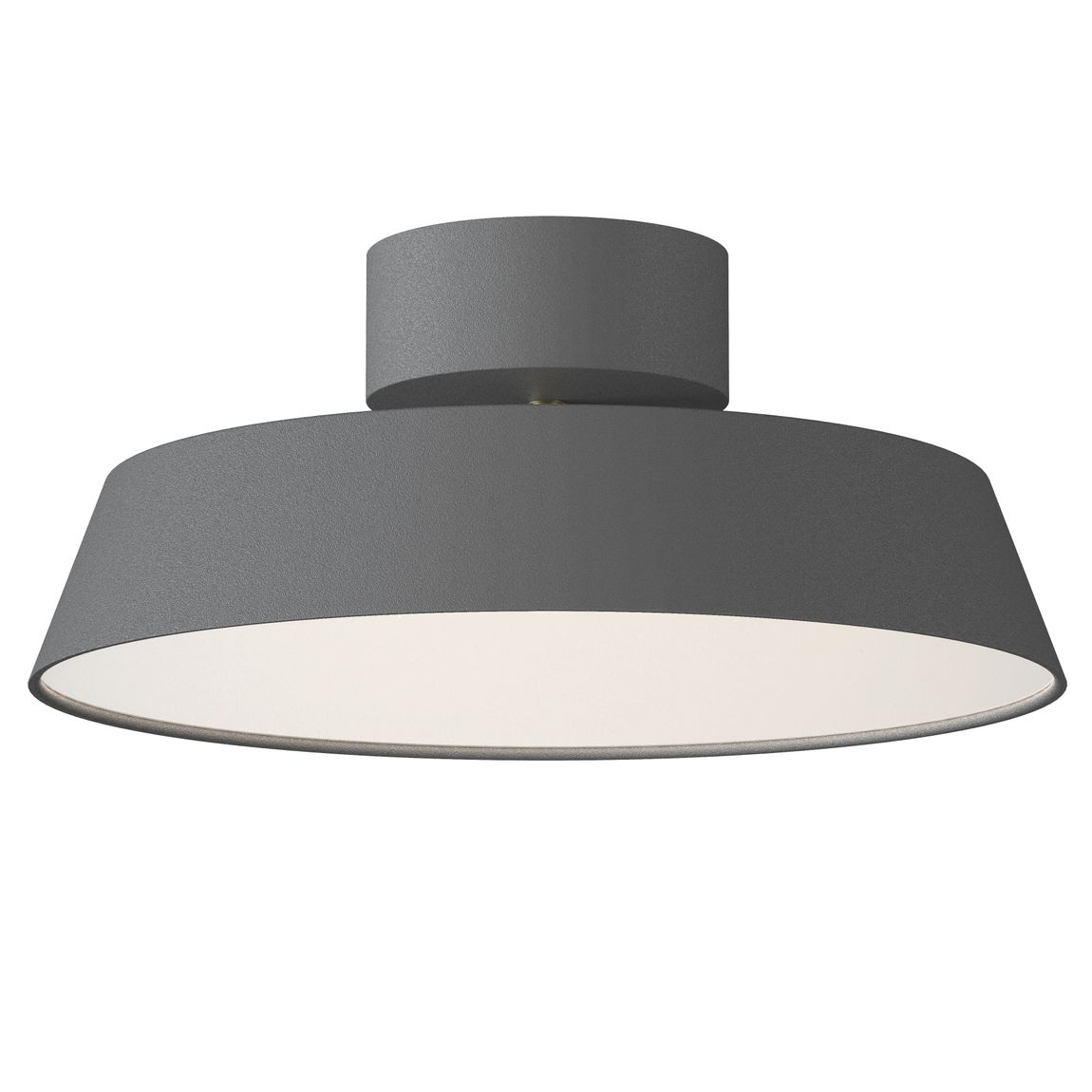 Kaito Dim Deckenlampe Ø 30 cm Grau - Voelpe