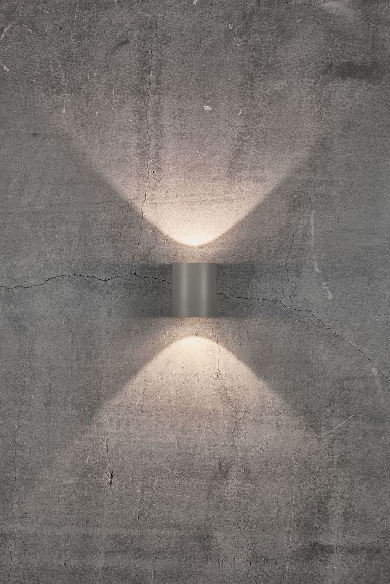 Canto 2 Wandlampe LED Grau