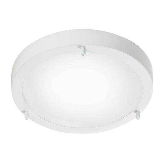 Ancona Deckenlampe Ø 31,5 cm Weiß - Voelpe