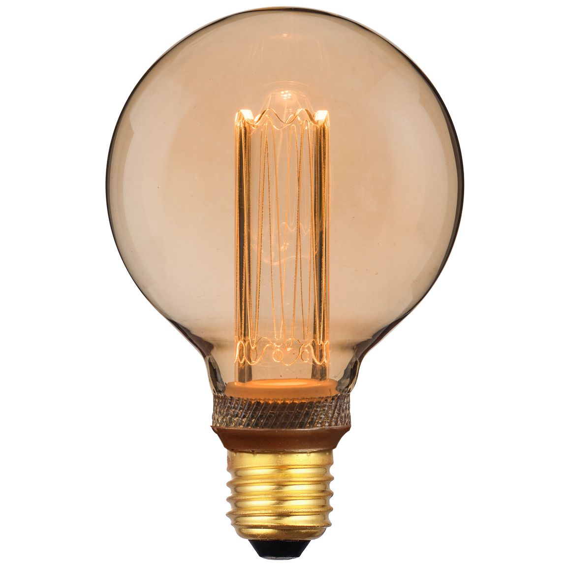 Glühbirne Retro G95 E27 120lm Dimmbar Gold 3,5 Watt - Voelpe