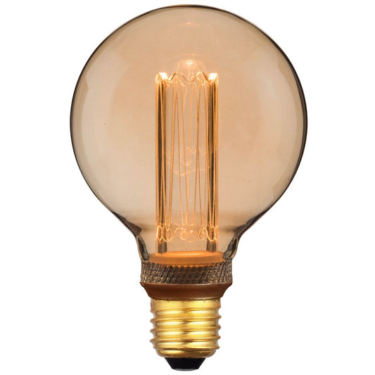 Glühbirne Retro G95 E27 120lm Dimmbar Gold 3,5 Watt - Voelpe