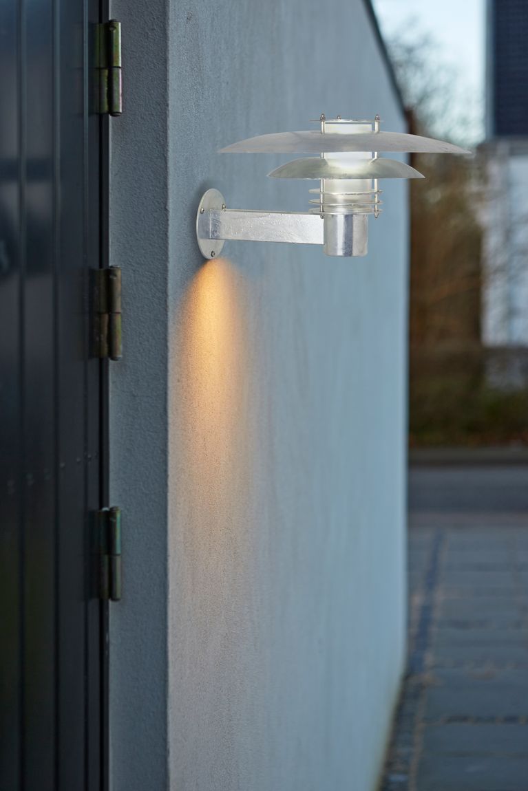 Phoenix Wandlampe Ø 39 cm Outdoor Verzinkt