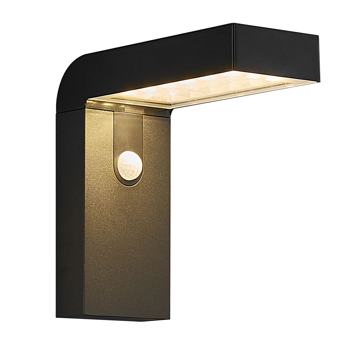 Alya Solar Wandlampe Schwarz