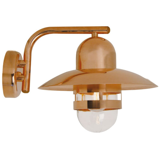 Nibe Wandlampe E27 Kupfer - Voelpe