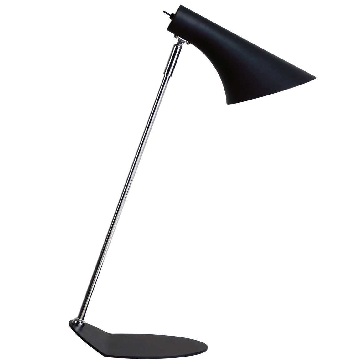 Vanila Tischlampe Leselampe Ø 14,5 cm Schwarz - Voelpe