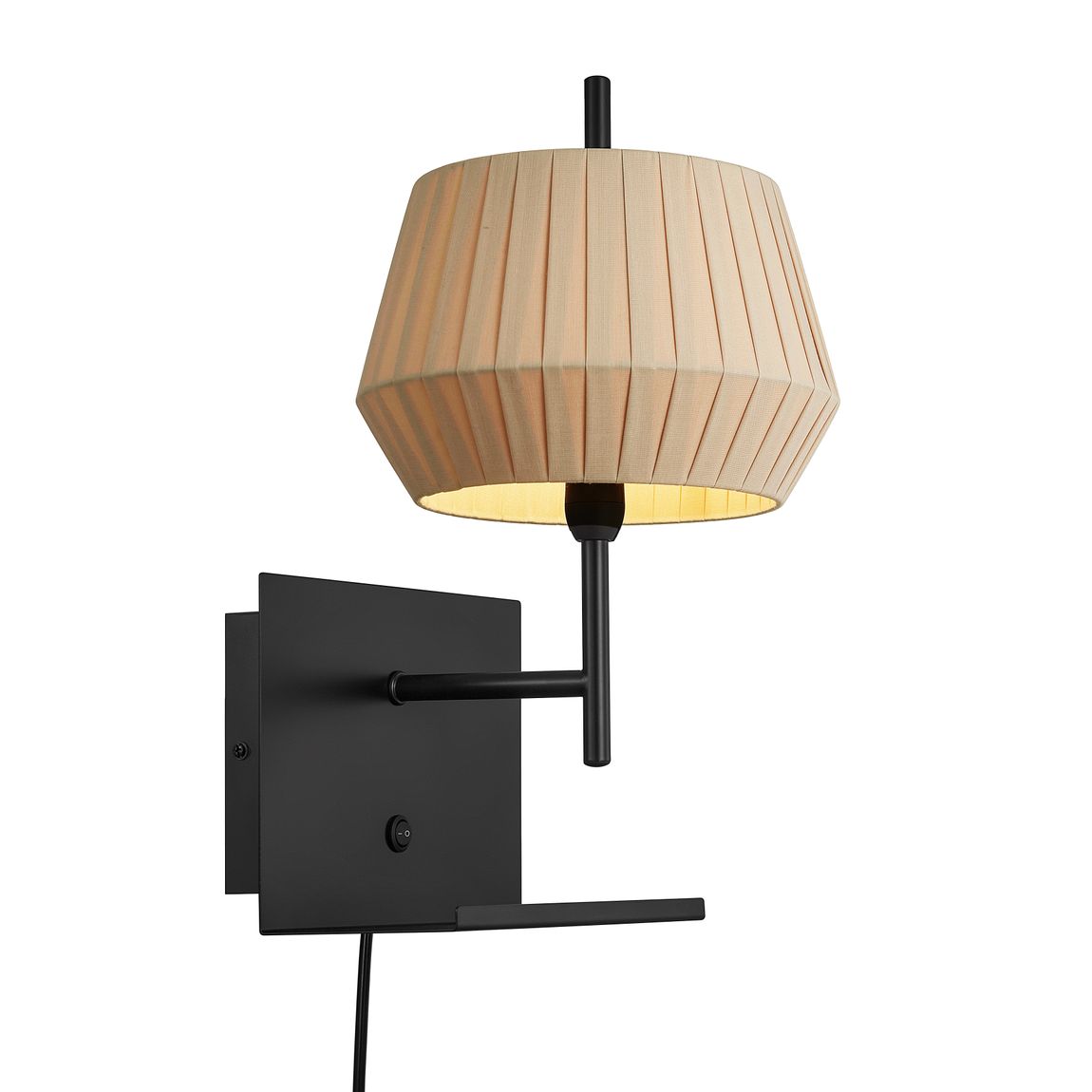 Dicte Wandlampe E14 Beige - Voelpe