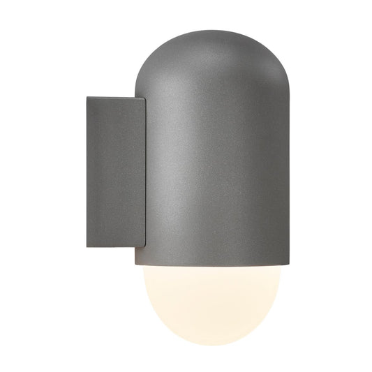 Heka Wandlampe E27 Grau - Voelpe