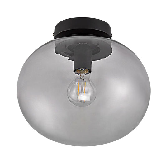 Alton Deckenlampe Ø 27,5 cm Glas Grau - Voelpe