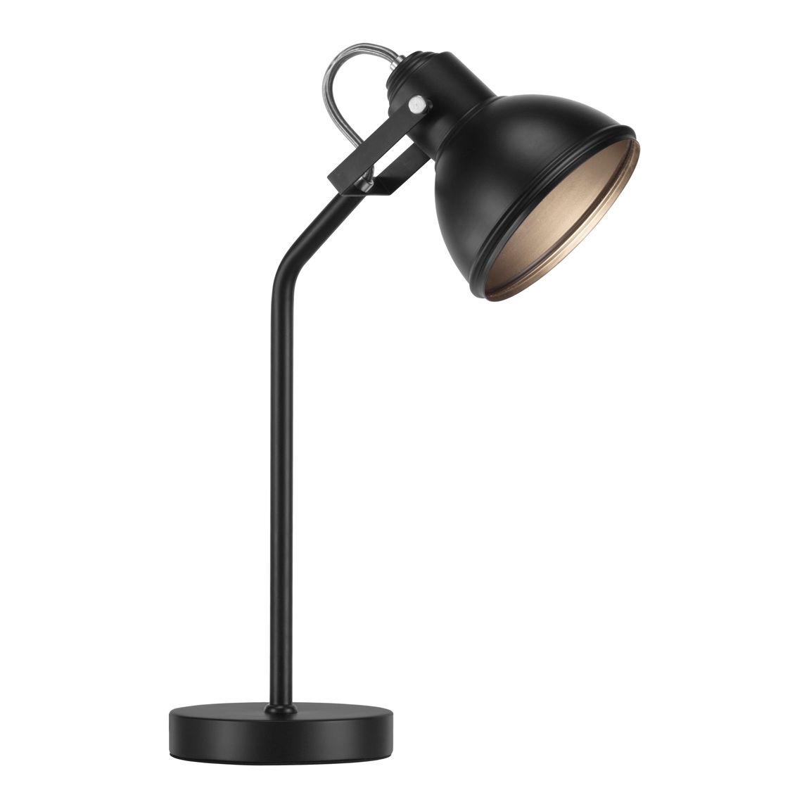 Aslak Tischlampe Leselampe Ø 15 cm Schwarz - Voelpe