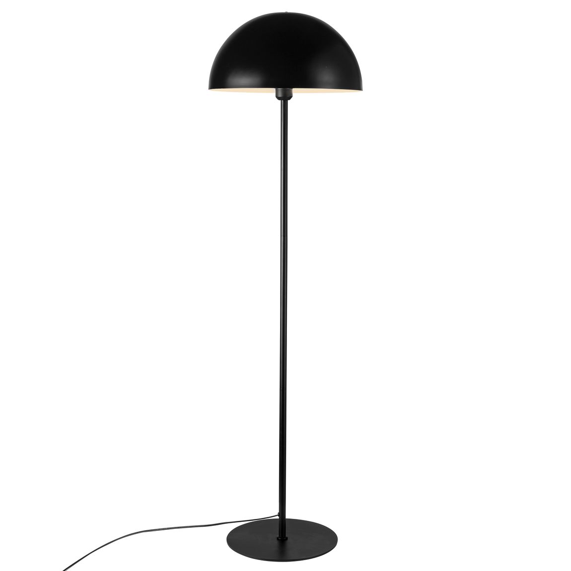 Ellen Stehlampe Leselampe Ø 40 cm Schwarz - Voelpe