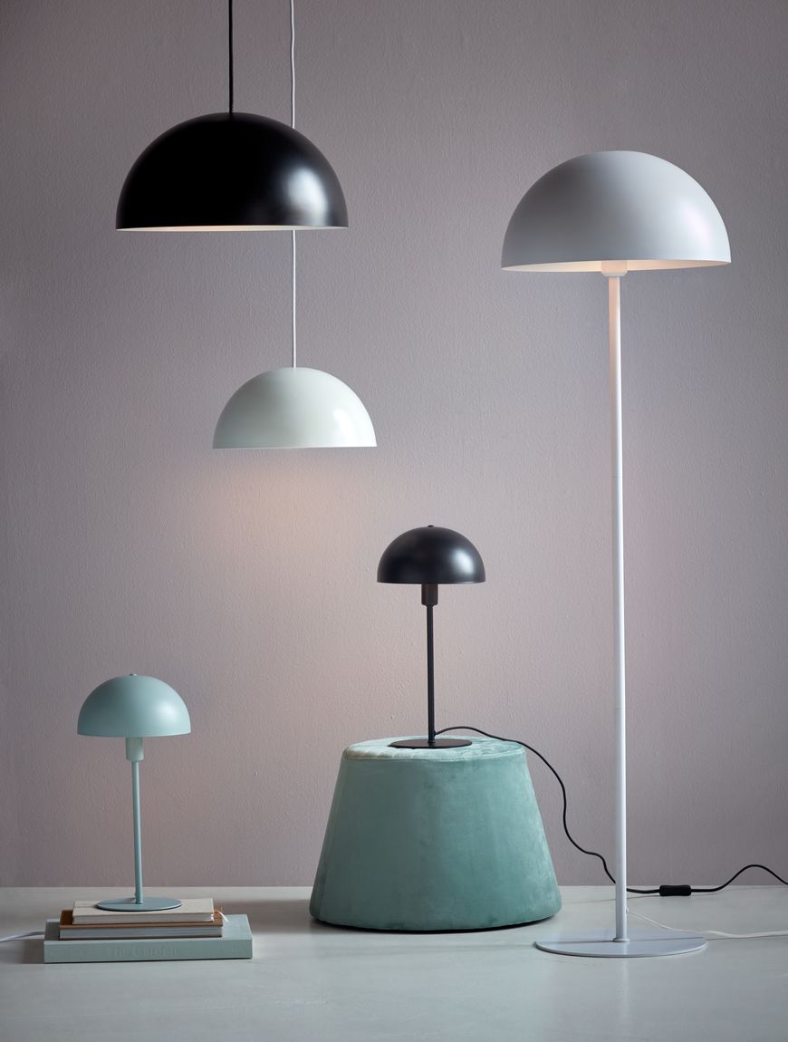 Ellen Stehlampe Leselampe Ø 40 cm Weiß