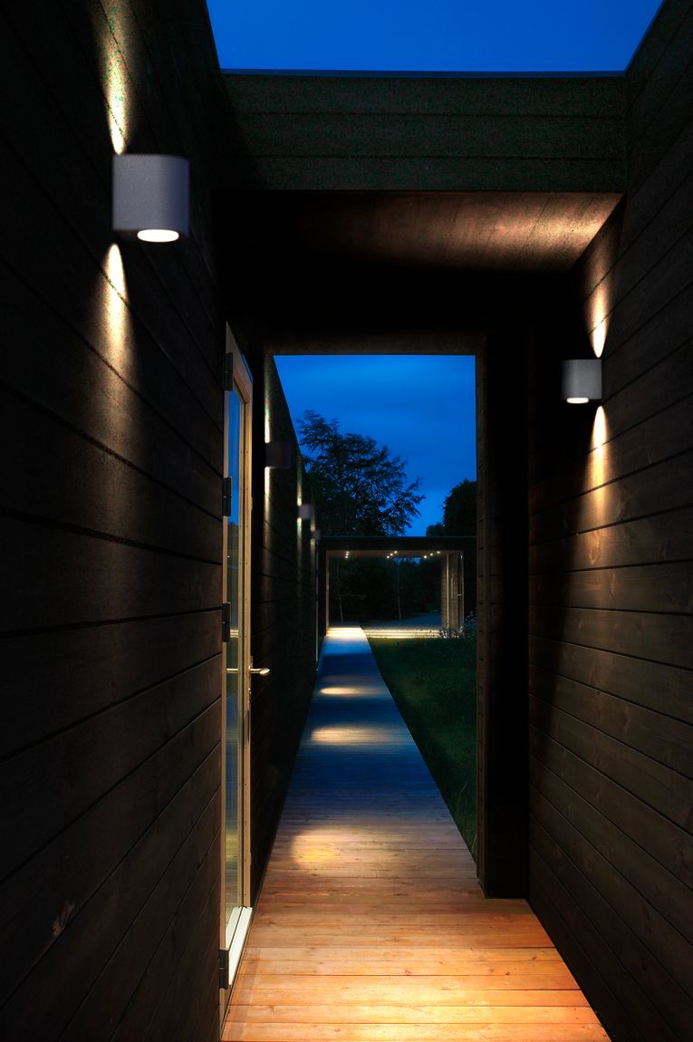 Canto 2 Wandlampe LED Grau