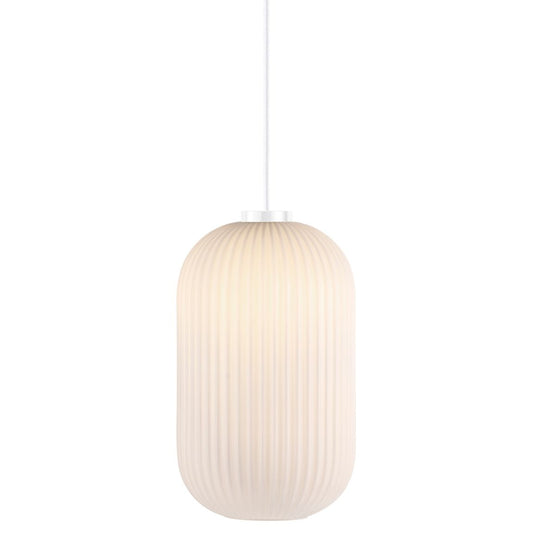 Milford Pendellampe Hängelampe Ø 20 cm Weiß