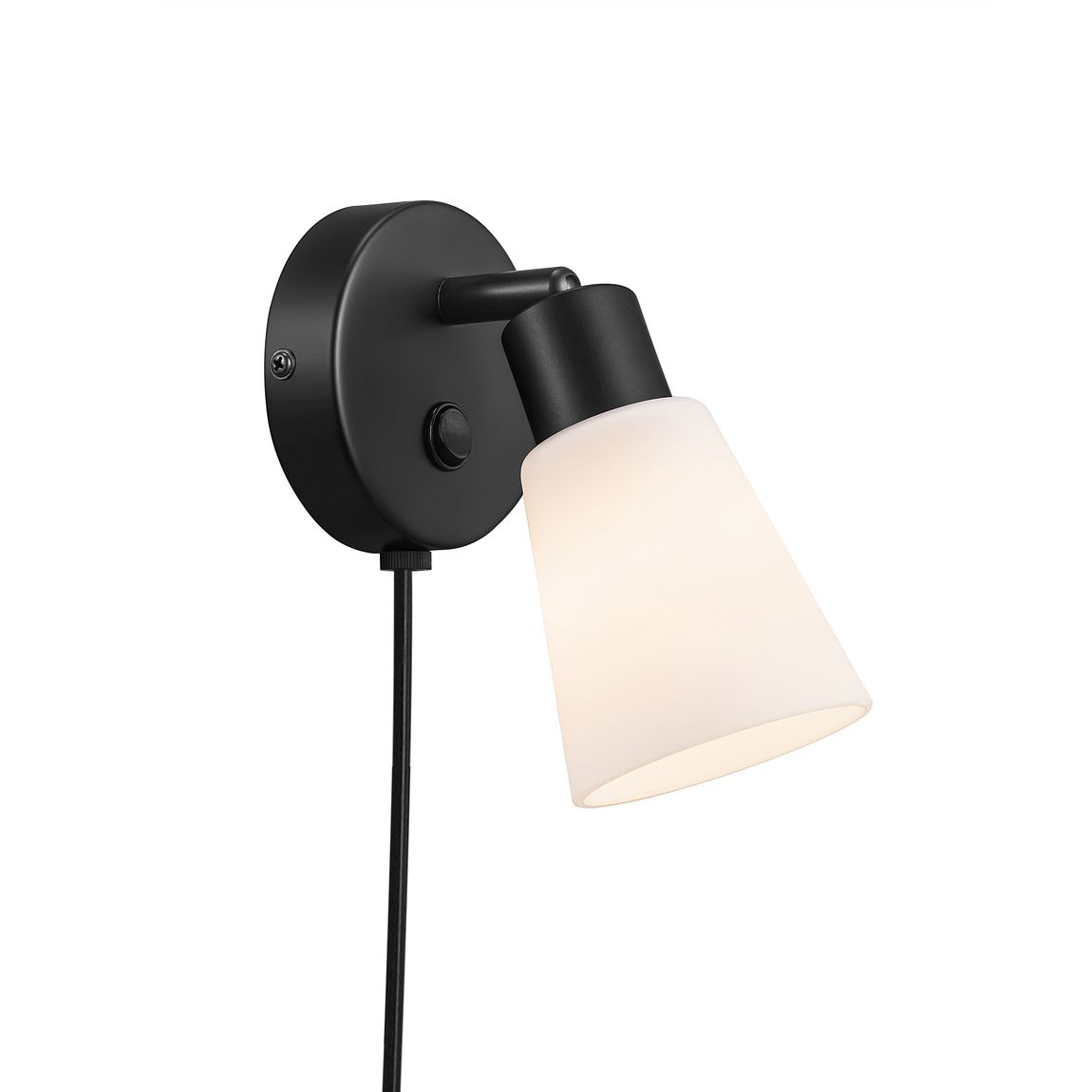 Cole Wandlampe E14 Schwarz - Voelpe