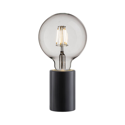 Siv Tischlampe Designerlampe Ø 6 cm Schwarz Marmor