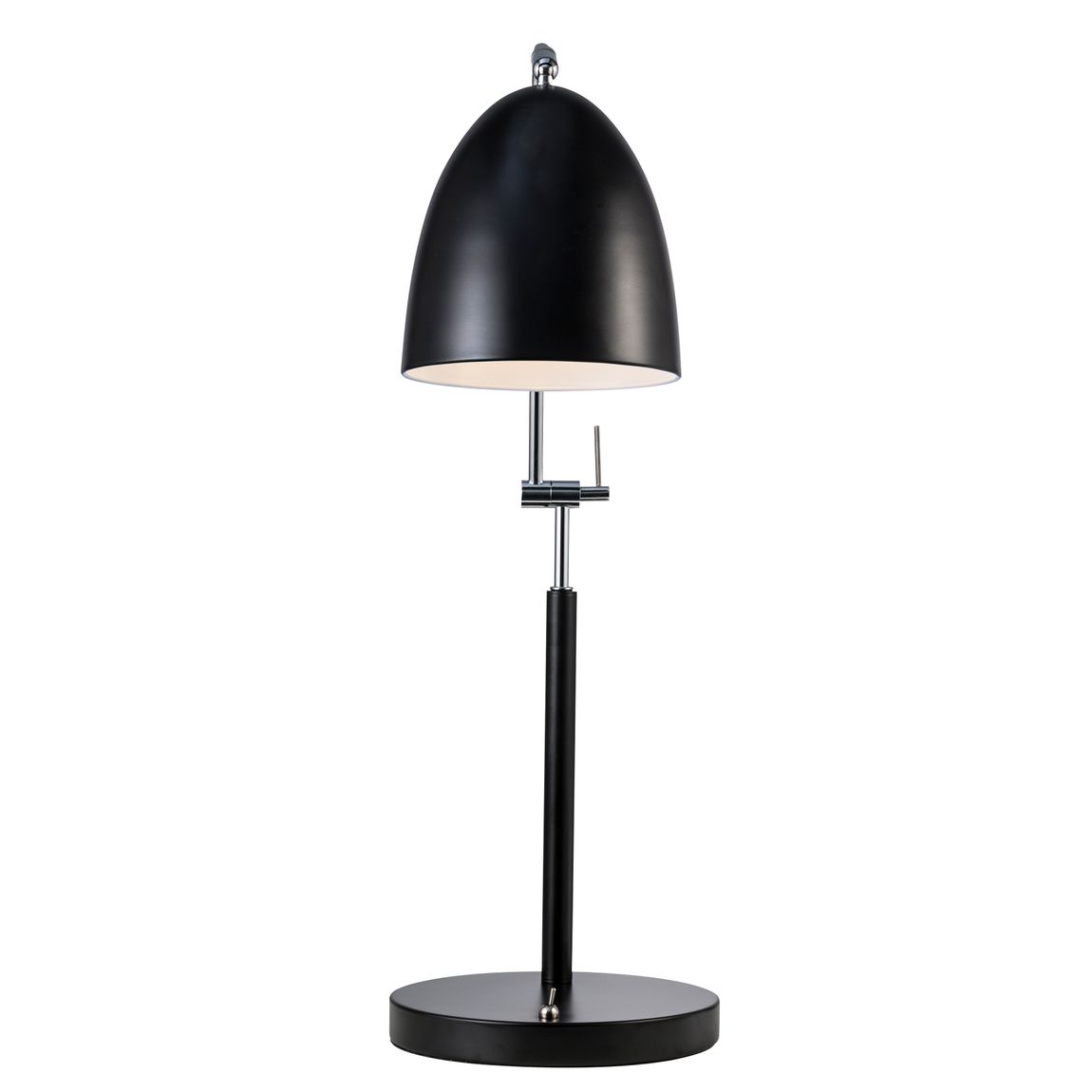 Alexander Tischlampe Ø 16 cm Leselampe Schwarz - Voelpe