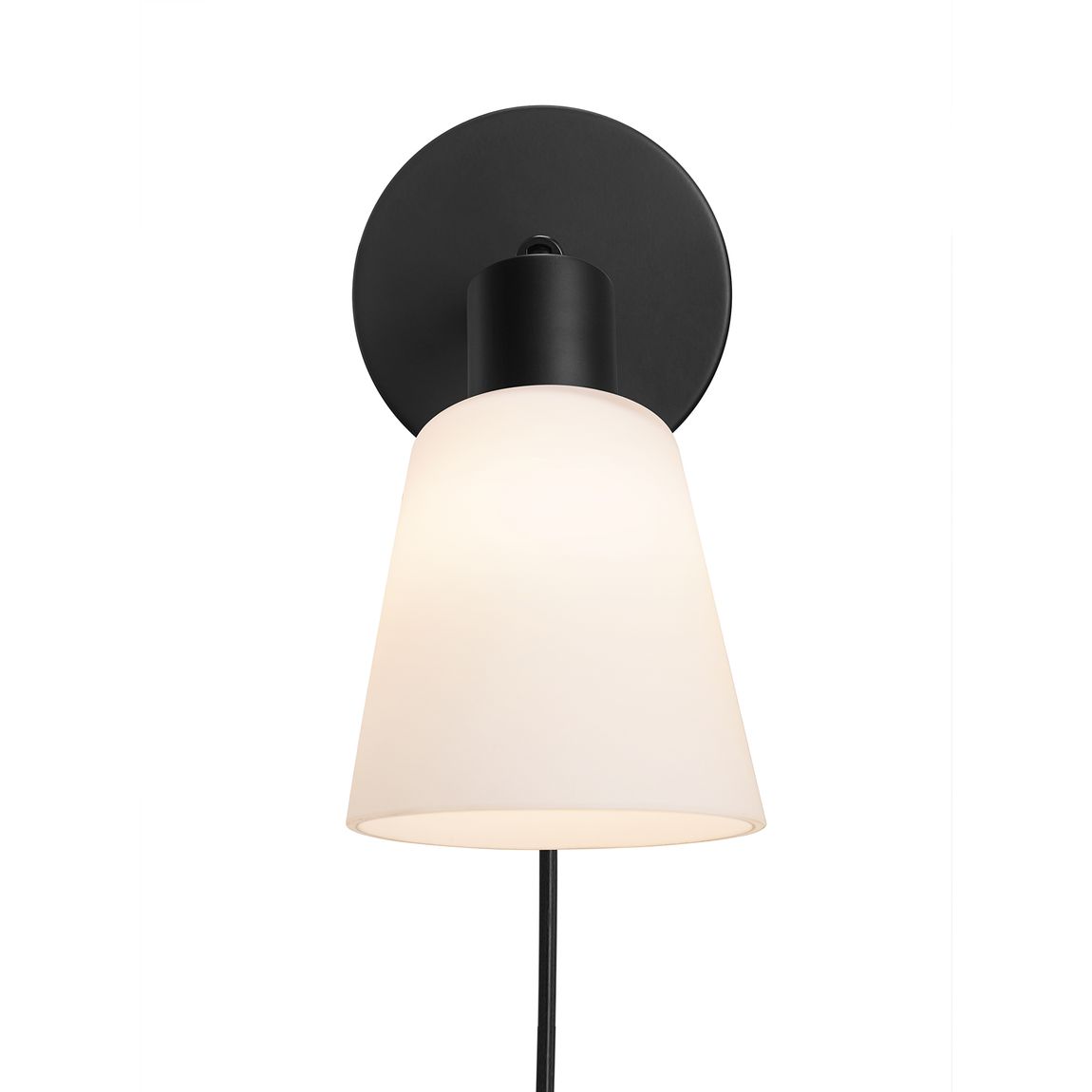 Molli Wandlampe E14 Schwarz