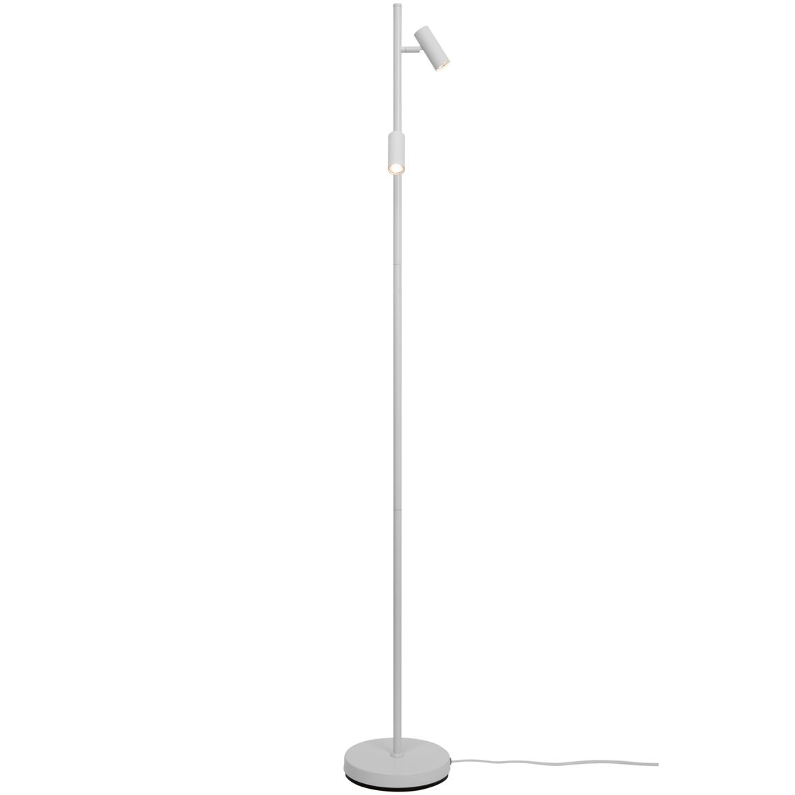 Omari Stehlampe Leselampe Ø 3 cm Weiß - Voelpe