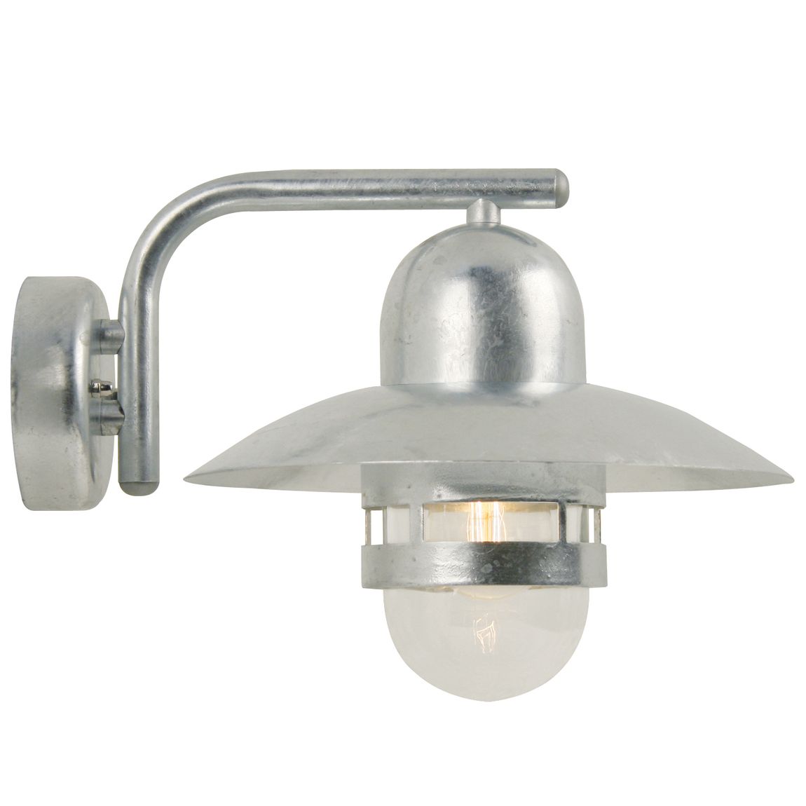 Nibe Wandlampe Ø 27,5 cm Outdoor Verzinkt - Voelpe