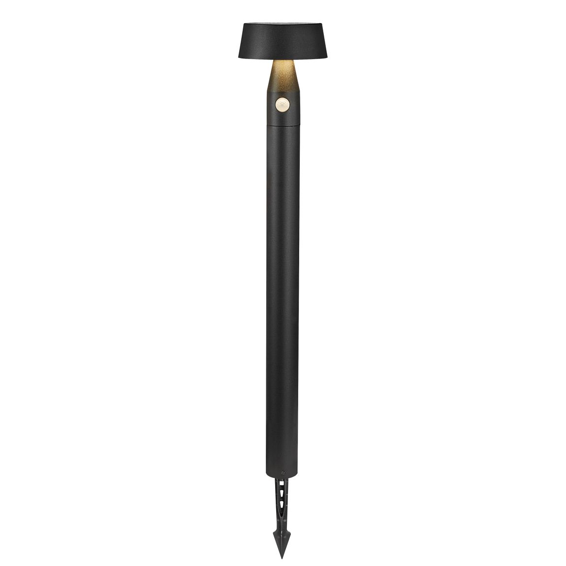 Nama Solarlampe Gartenlaterne Ø 17 cm Schwarz