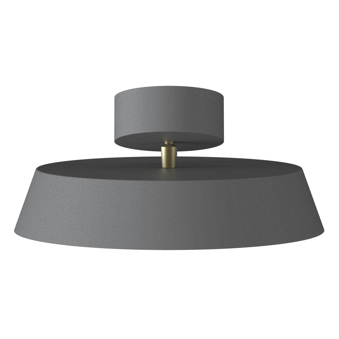 Kaito Dim Deckenlampe Ø 30 cm Grau - Voelpe