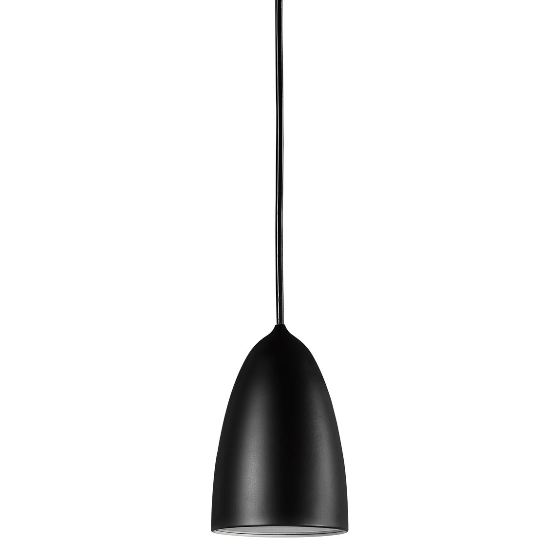 Nexus Pendellampe Hängelampe Ø 10 cm Schwarz - Voelpe