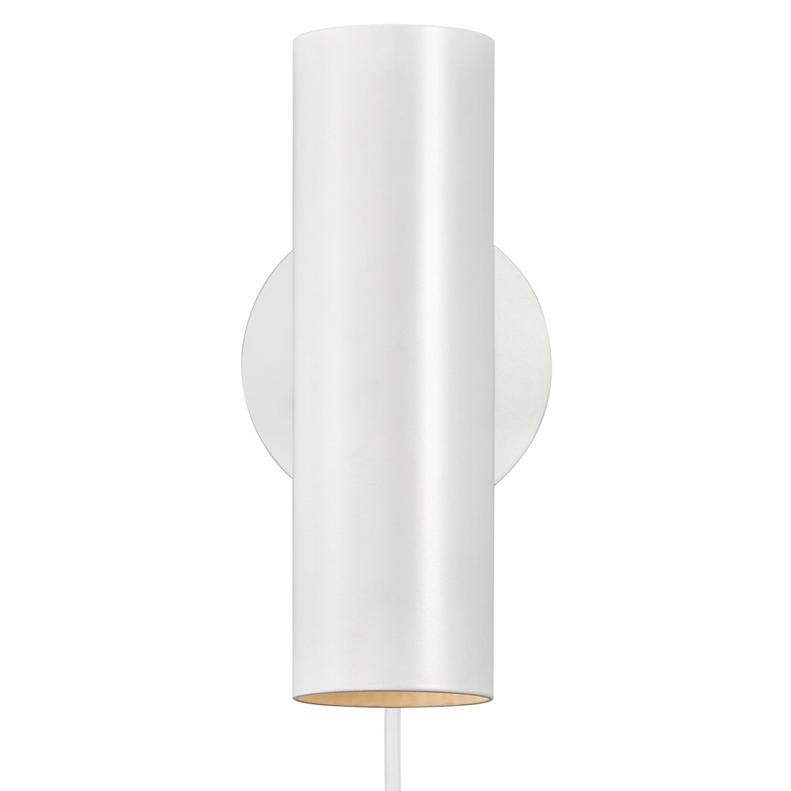 Mib Wandlampe Leselampe Ø 6 cm Weiß