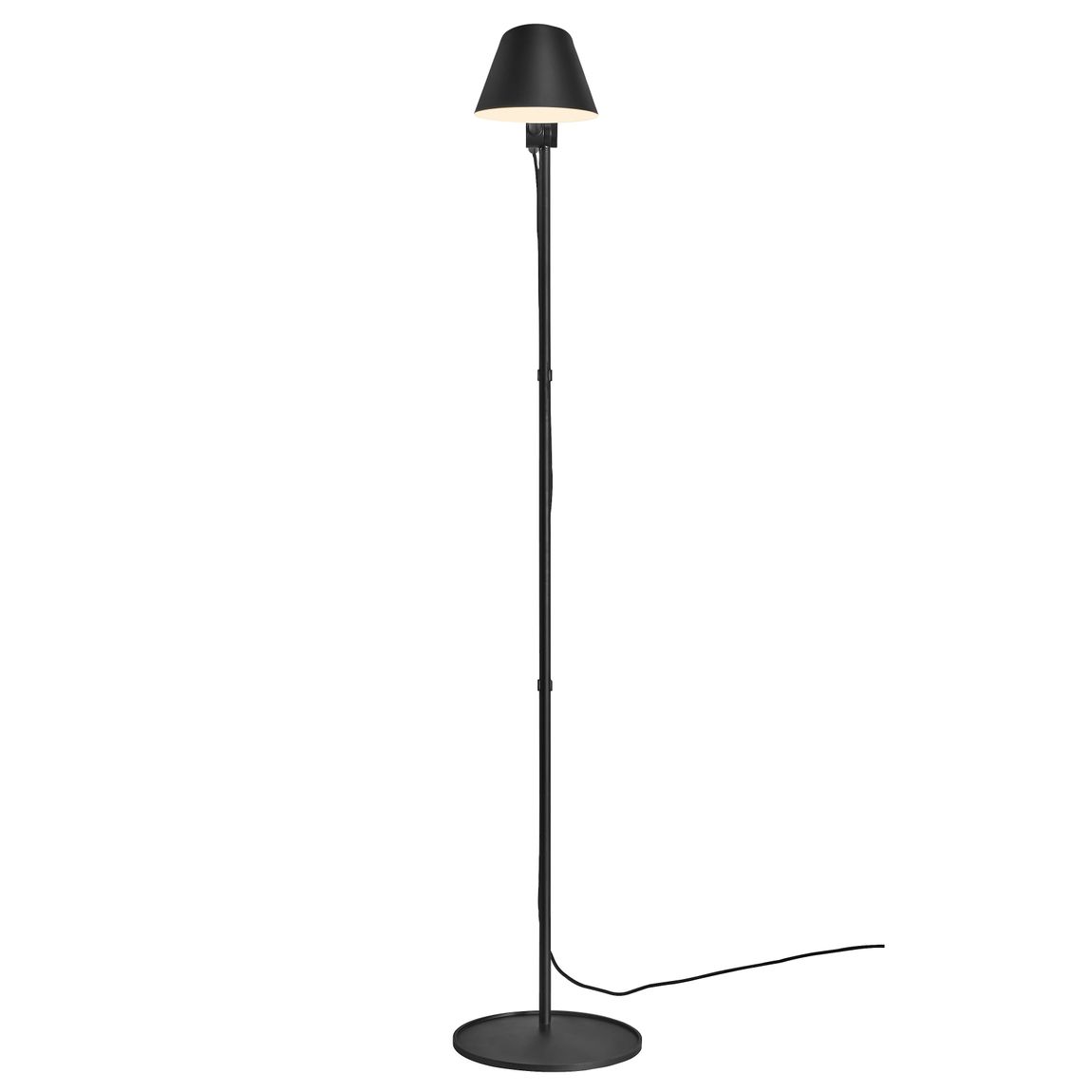 Stay Floor Wandlampe Leselampe Ø 15 cm Schwarz - Voelpe